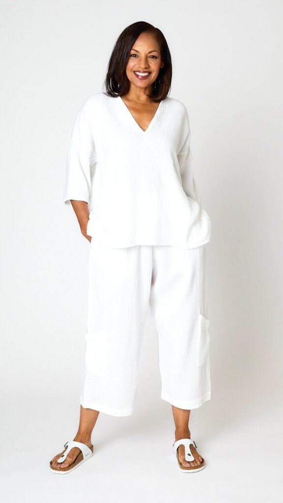 Bryn Walker Bax Shirt Crinkle Cotton - White