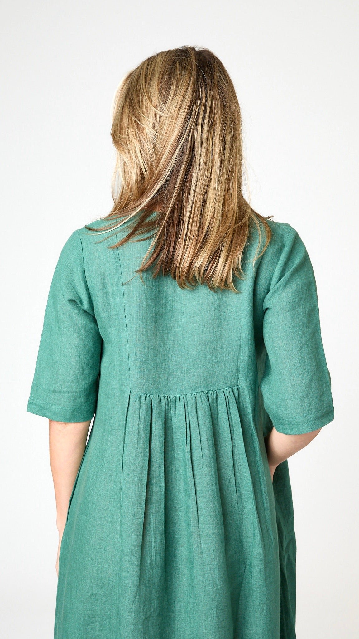 Linen Midi Dress