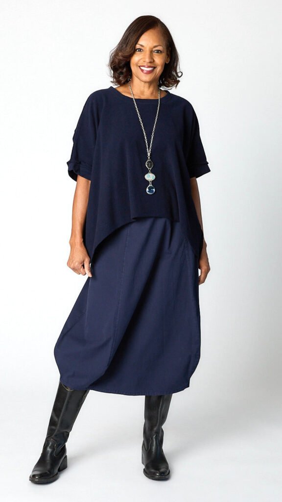 North Star Base Pullover Vest - Indigo